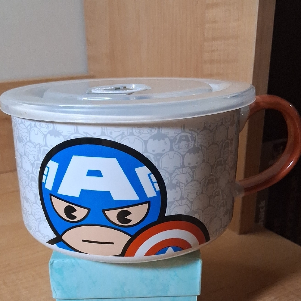 Miniso Captain America Soup Bowl